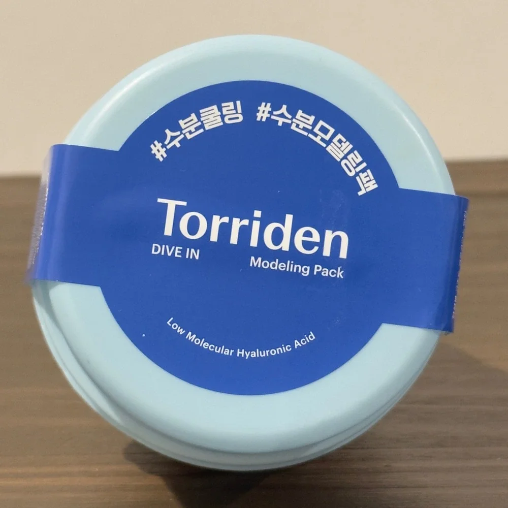 Torriden Dive In Modeling Pack Hyaluronic Acid Hydrating Mask 25g Vegan Korea